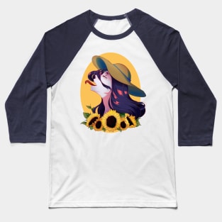 Sunflower Marcy Baseball T-Shirt